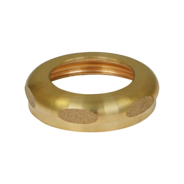 Everflow Highcraft 1-1/2in x 1-1/4in Rough Brass Slip Joint Nuts T22615A - main